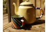 Beaded teapot