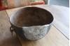 Antique Turkana bowl with metal fixing